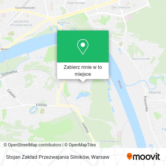 Mapa Stojan Zakład Przezwajania Silników