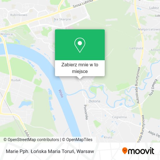 Mapa Marie Pph. Łońska Maria Toruń