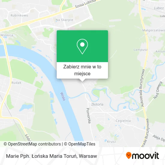 Mapa Marie Pph. Łońska Maria Toruń