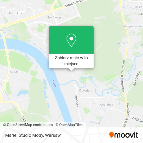 Mapa Marié. Studio Mody