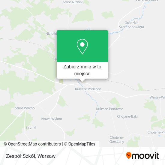 Mapa Zespół Szkół