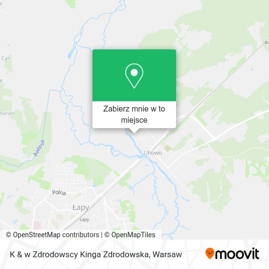 Mapa K & w Zdrodowscy Kinga Zdrodowska