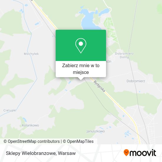 Mapa Sklepy Wielobranzowe