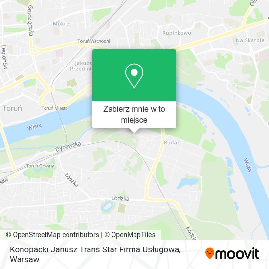 Mapa Konopacki Janusz Trans Star Firma Usługowa