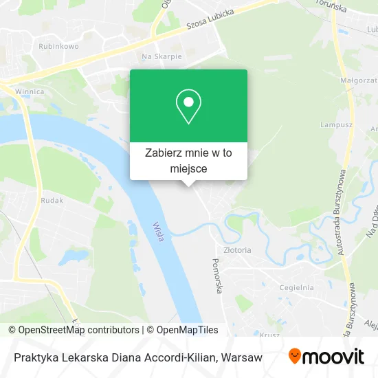 Mapa Praktyka Lekarska Diana Accordi-Kilian