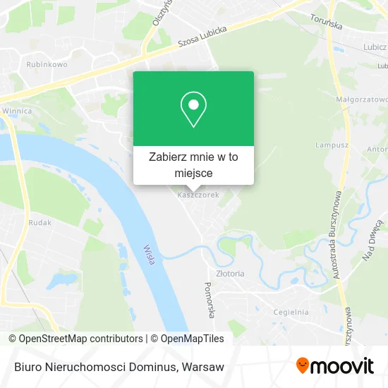 Mapa Biuro Nieruchomosci Dominus