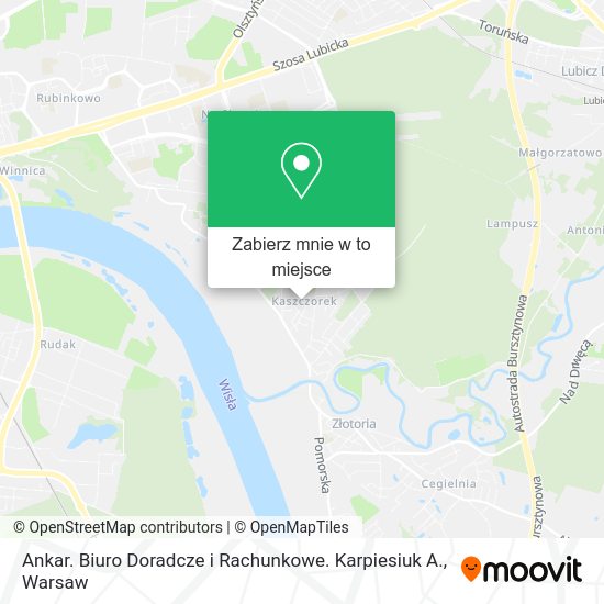 Mapa Ankar. Biuro Doradcze i Rachunkowe. Karpiesiuk A.