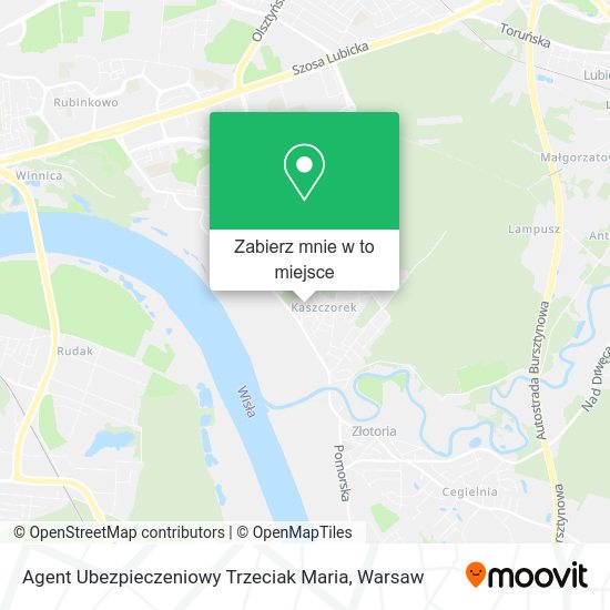 Mapa Agent Ubezpieczeniowy Trzeciak Maria