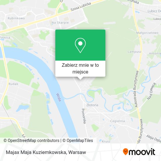 Mapa Majax Maja Kuziemkowska