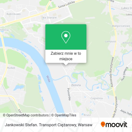 Mapa Jankowski Stefan. Transport Ciężarowy