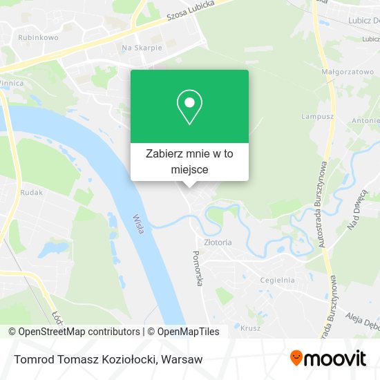 Mapa Tomrod Tomasz Koziołocki