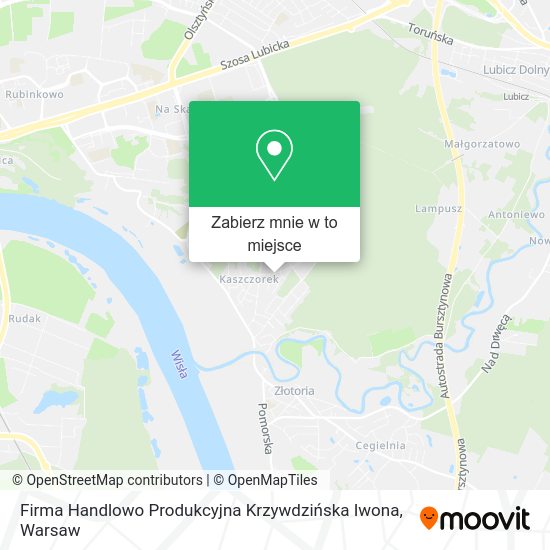 Mapa Firma Handlowo Produkcyjna Krzywdzińska Iwona