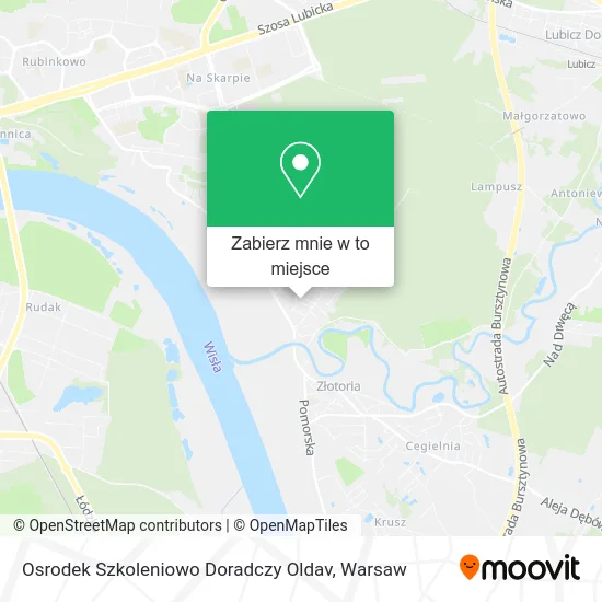 Mapa Osrodek Szkoleniowo Doradczy Oldav