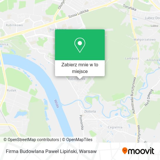 Mapa Firma Budowlana Paweł Lipiński