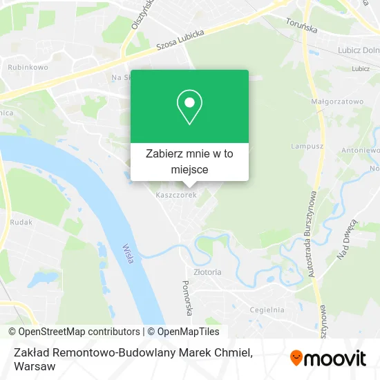 Mapa Zakład Remontowo-Budowlany Marek Chmiel