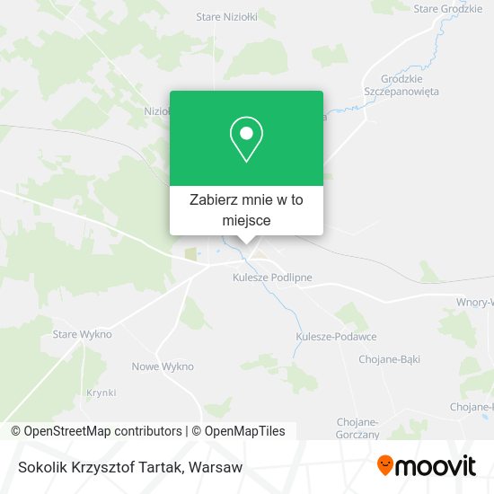 Mapa Sokolik Krzysztof Tartak