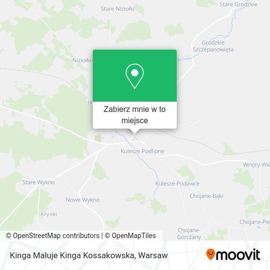 Mapa Kinga Maluje Kinga Kossakowska