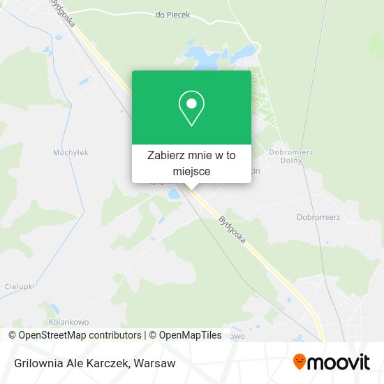 Mapa Grilownia Ale Karczek