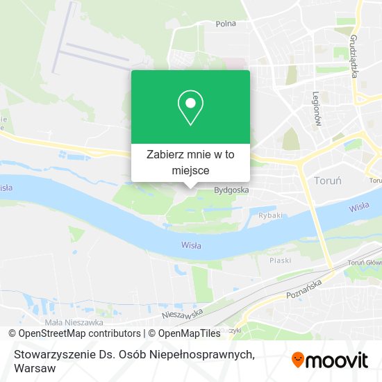 Mapa Stowarzyszenie Ds. Osób Niepełnosprawnych