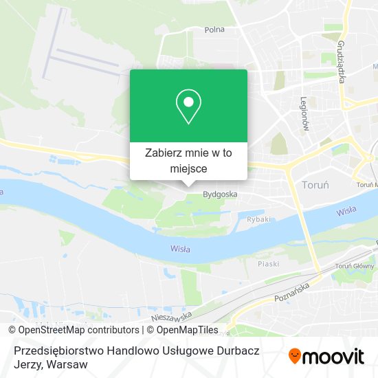 Mapa Przedsiębiorstwo Handlowo Usługowe Durbacz Jerzy