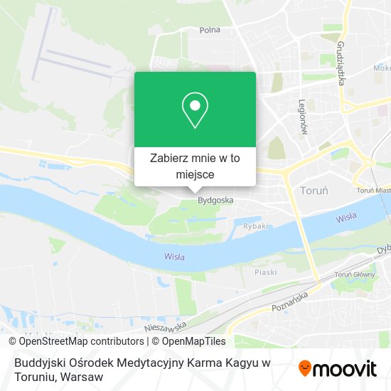 Mapa Buddyjski Ośrodek Medytacyjny Karma Kagyu w Toruniu