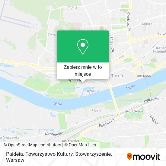 Mapa Paideia. Towarzystwo Kultury. Stowarzyszenie