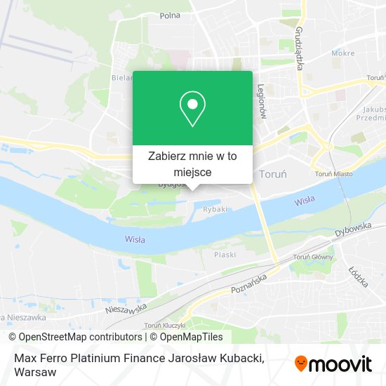 Mapa Max Ferro Platinium Finance Jarosław Kubacki