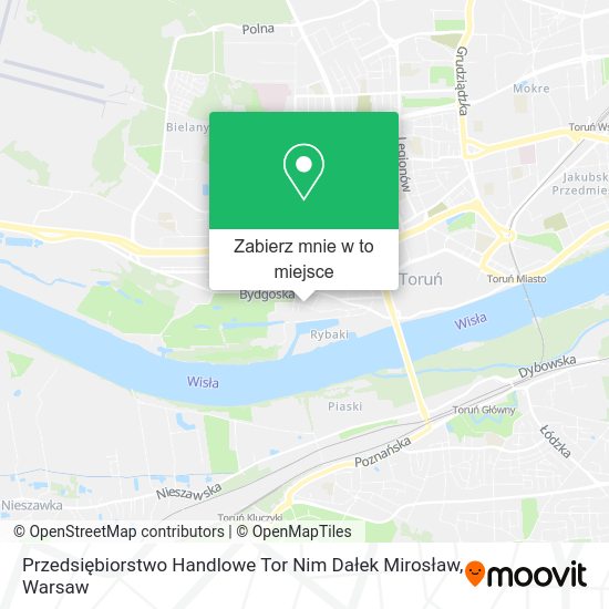 Mapa Przedsiębiorstwo Handlowe Tor Nim Dałek Mirosław