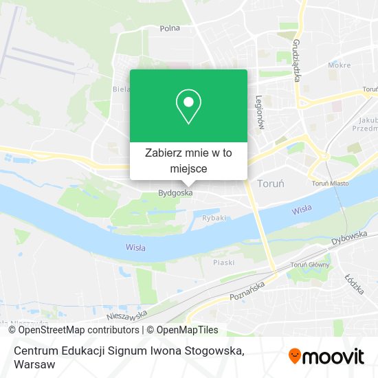 Mapa Centrum Edukacji Signum Iwona Stogowska