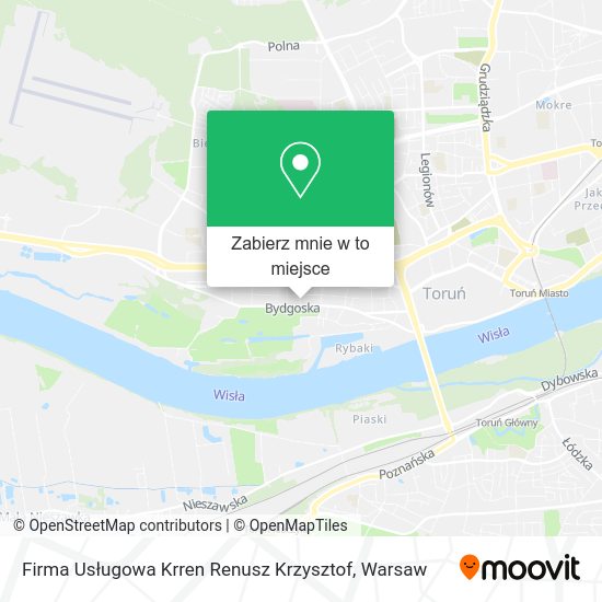 Mapa Firma Usługowa Krren Renusz Krzysztof