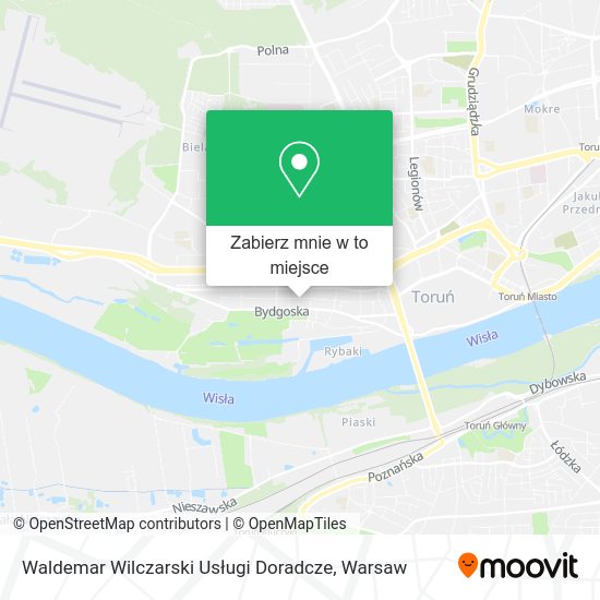 Mapa Waldemar Wilczarski Usługi Doradcze