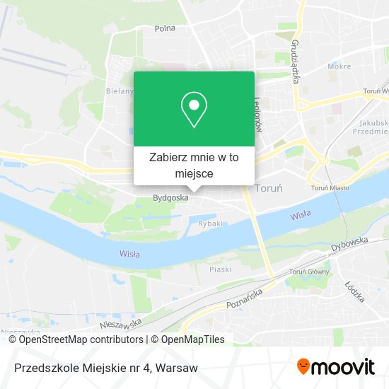 Mapa Przedszkole Miejskie nr 4