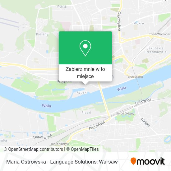 Mapa Maria Ostrowska - Language Solutions