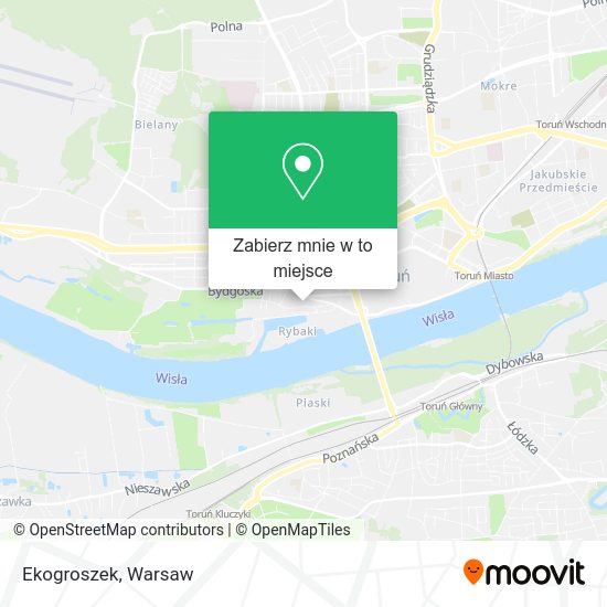 Mapa Ekogroszek