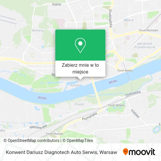 Mapa Konwent Dariusz Diagnotech Auto Serwis