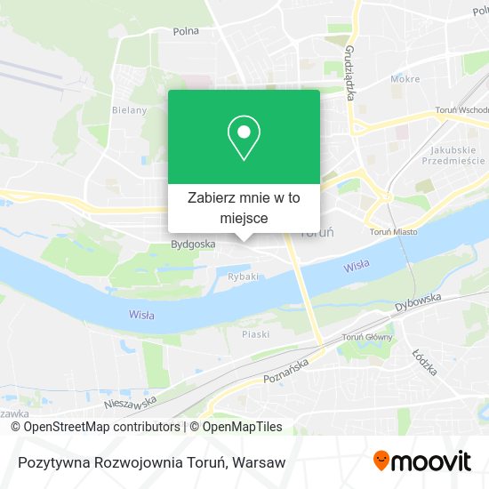 Mapa Pozytywna Rozwojownia Toruń