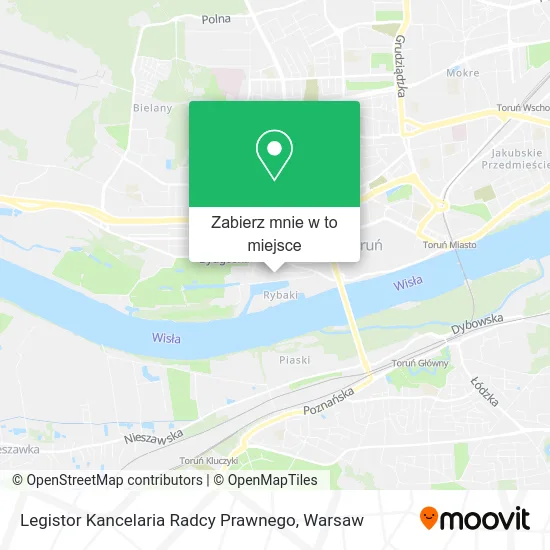 Mapa Legistor Kancelaria Radcy Prawnego
