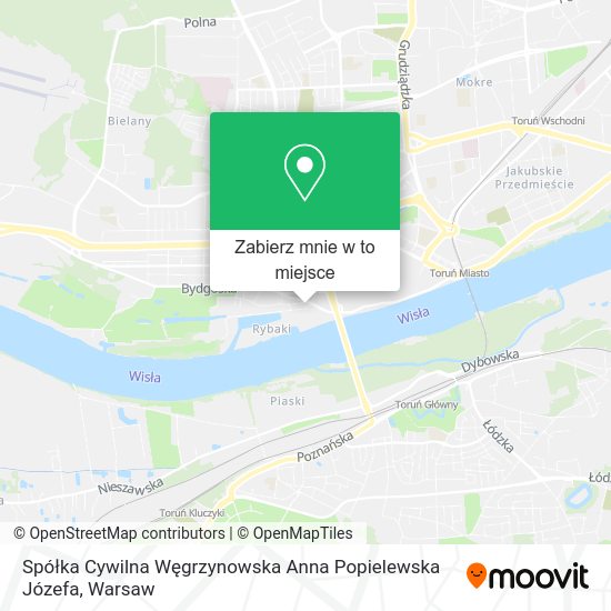 Mapa Spółka Cywilna Węgrzynowska Anna Popielewska Józefa