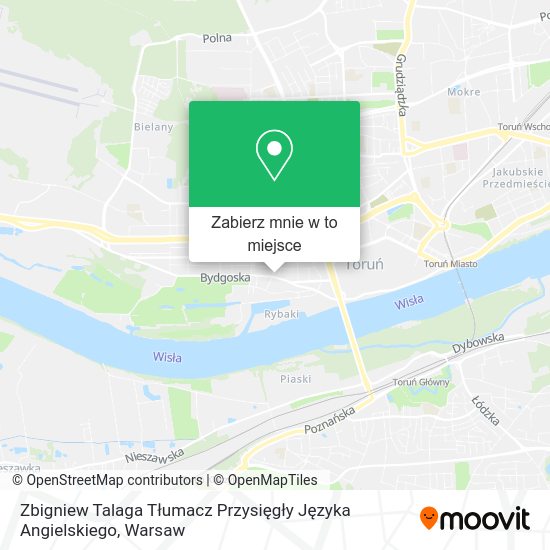 Mapa Zbigniew Talaga Tłumacz Przysięgły Języka Angielskiego