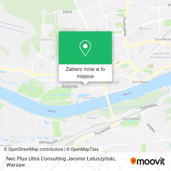 Mapa Nec Plus Ultra Consulting Jaromir Łatuszyński