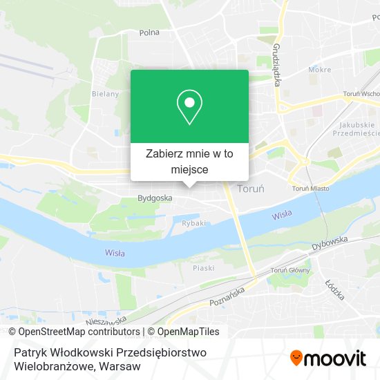 Mapa Patryk Włodkowski Przedsiębiorstwo Wielobranżowe