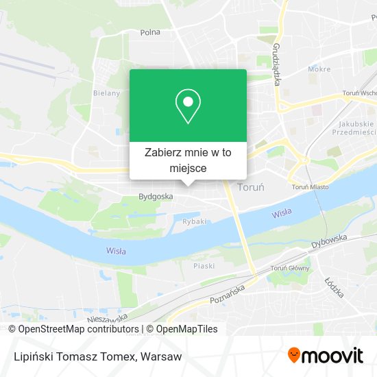 Mapa Lipiński Tomasz Tomex