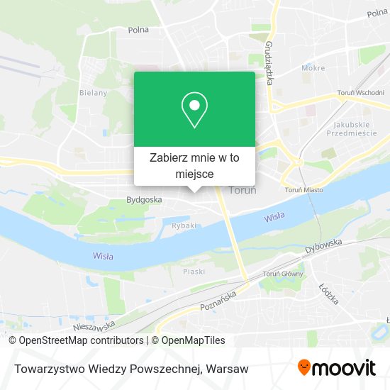 Mapa Towarzystwo Wiedzy Powszechnej