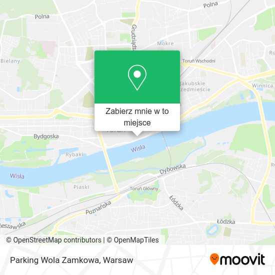 Mapa Parking Wola Zamkowa