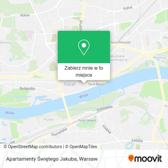 Mapa Apartamenty Świętego Jakuba