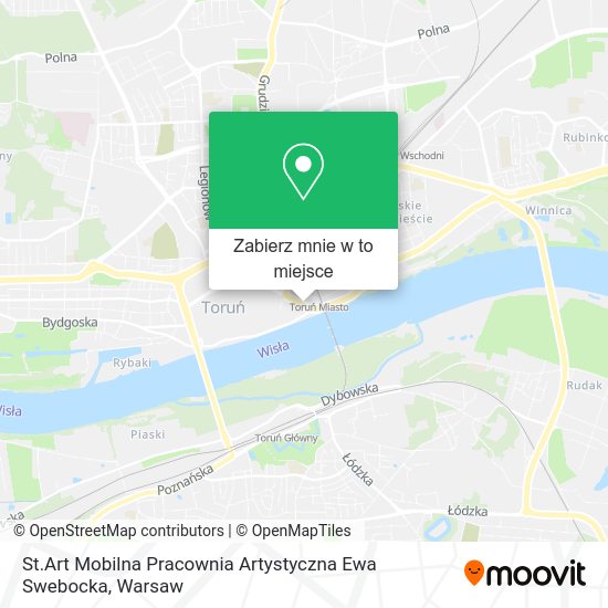 Mapa St.Art Mobilna Pracownia Artystyczna Ewa Swebocka