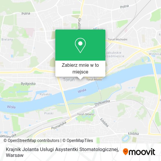 Mapa Krajnik Jolanta Usługi Asystentki Stomatologicznej