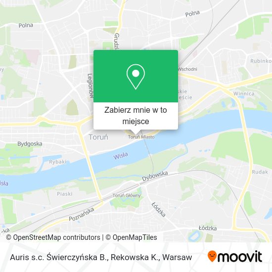 Mapa Auris s.c. Świerczyńska B., Rekowska K.