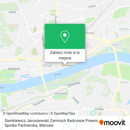 Mapa Sienkiewicz Jaroszewski Zamroch Radcowie Prawni Spolka Partnerska