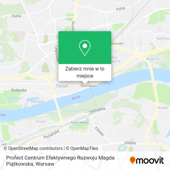 Mapa Profect Centrum Efektywnego Rozwoju Magda Piątkowska